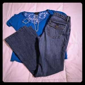 Banana Republic 6s flare leg